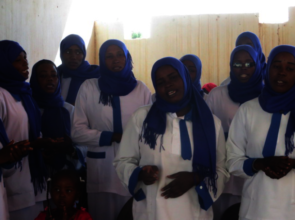 New Midwives Singing at December's Graduation!
