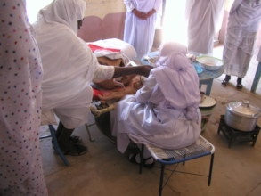 Midwives in training.