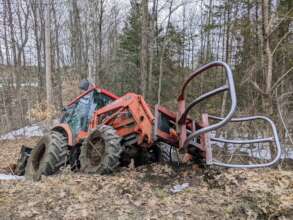 tractor mishap