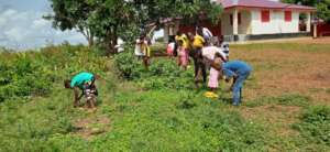 Environmental clean up around Maronka site