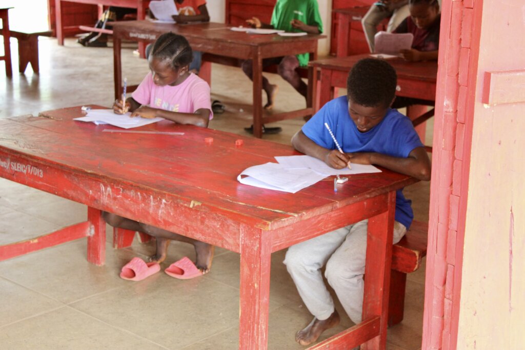 Exam practice at Maronka