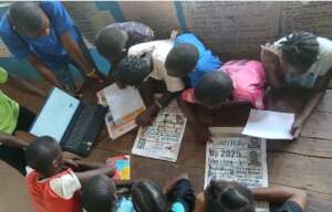 Newspaper Day at Maronka
