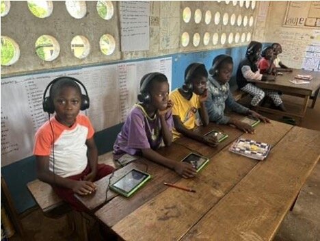 Tablet Learning at Maronka