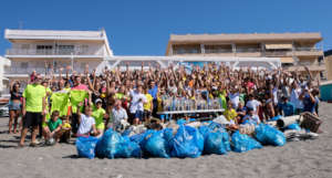 Our first community beach clean up