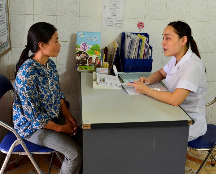 Treating women for cervical cancer in Hue, Vietnam