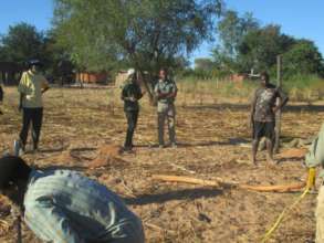 Holding pen site preparation