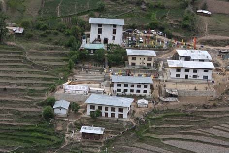 Drainage Construction for Art School in Bhutan