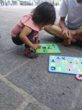 Even the smallest are achieving new skills!