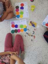 Learning numbers and colours