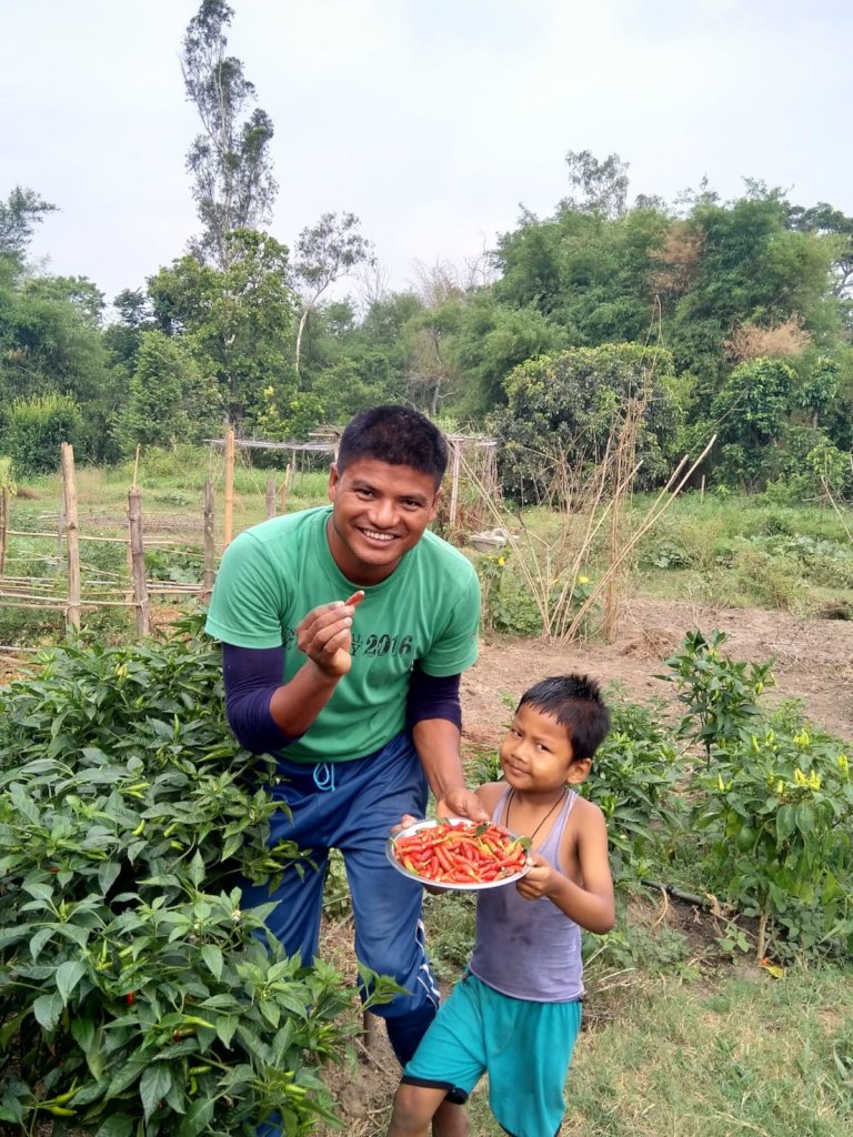 Peer training to switch to organic farming - Nepal