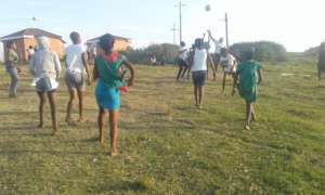 Netball games with new hoops and balls