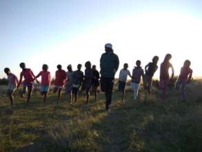 Running club warm up