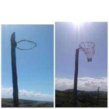 New netball hoops