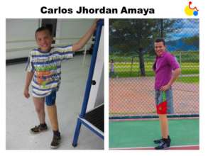 Carlos from a child to teenager!