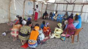 Workshop participants in Kakuma