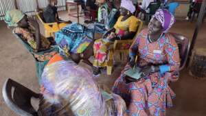 Women sharing in twos on resilience