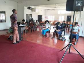 Ndeipi training under Covid precautions