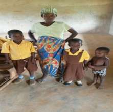 Fatima with her family