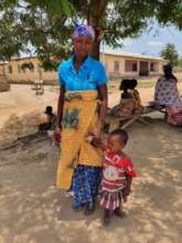 Mariama and her granddaughter, Mariam