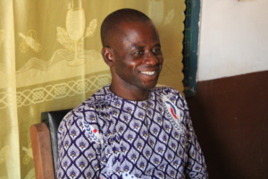 Peter Agale, Headmaster of Nkontomire School