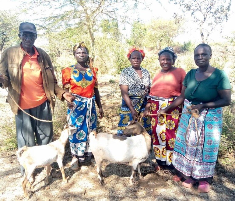 Mweronkanga Support Group during Monthly Meeting