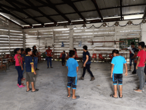 Recreation activity with children from Jerusalem