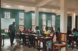 inside a lesson at Learning Lions