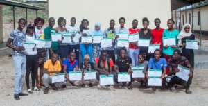 Graduates of the Cohort in the Kakuma Refugee Camp