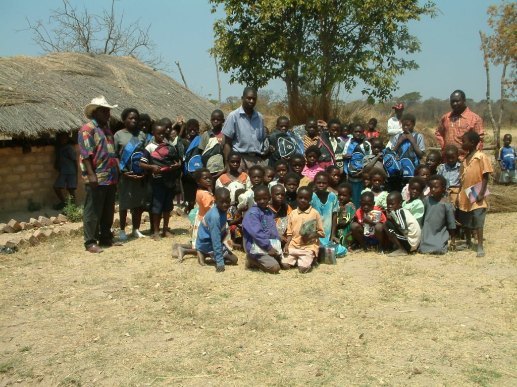 To assistance 100 vulnerable children in Zambia