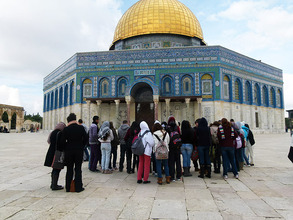 Touring the holiest sites of Jersusalem