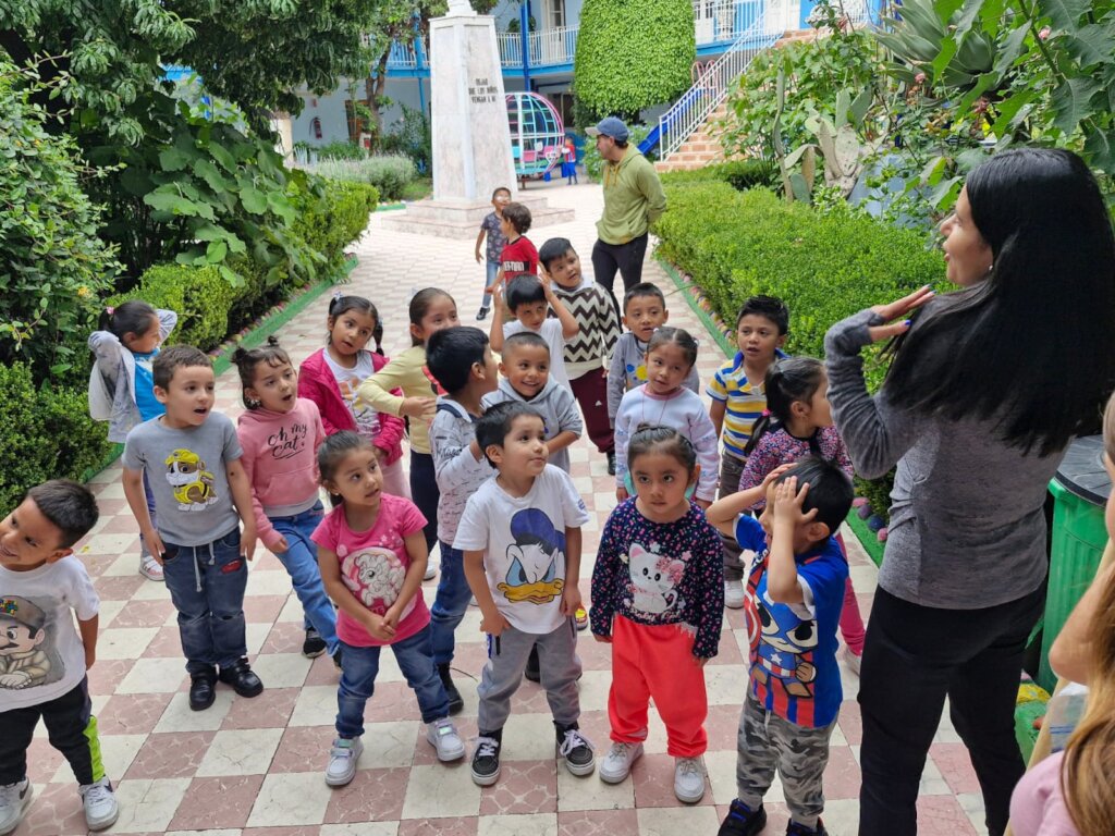 Children at outdoor activity