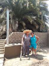 Beneficiaries and their improved cookstove