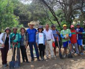 Reforestation Team in Santonte