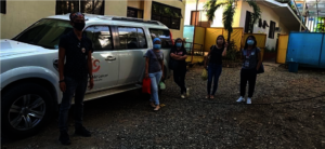 Transport provided to House of Hope staff