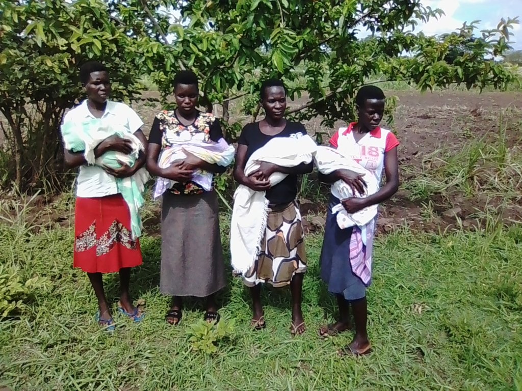 Caring for 64 HIV + Breastfeeding Ugandan mothers.