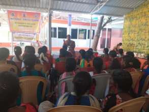 Breast cancer awareness at St.Xavier's College