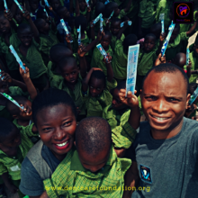 Rural public school toothbrush drive