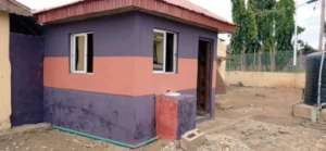Teledental kiosk under construction