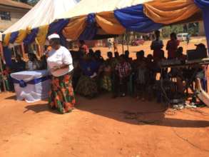 Inwelle Centre Representative Presenting at Ogidi