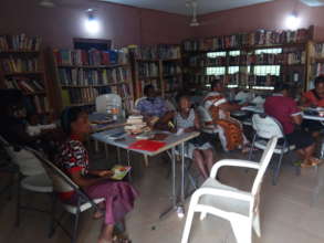 teaching going on