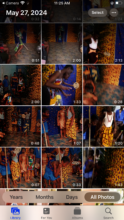 Screenshot of dramatized activities