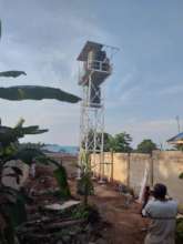 Solar Powered Bore hole and water tank at Ogidi