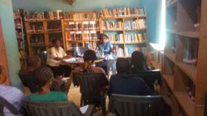 The New Principal Giving Orientation to Teachers