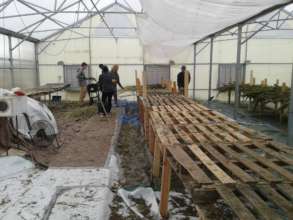 Hemp worked completed for the day; Fort Collins.
