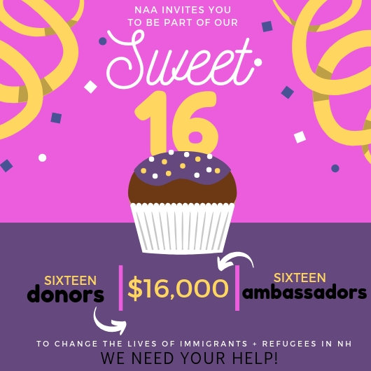 New American Africans "Sweet Sixteen" Campaign