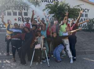 Participants 'Hear me' project with OYO dancers