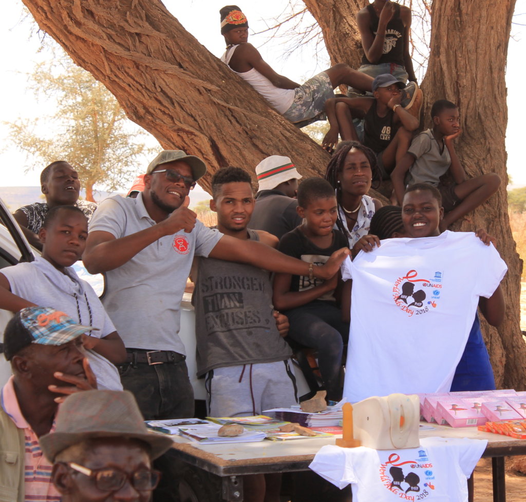 Educate 40000 Namibian teenagers on HIV using Arts