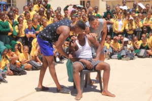 Performing in a school