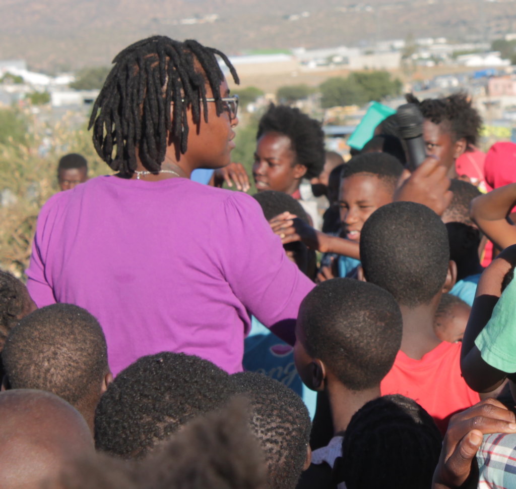 Educate 20000 Namibian teenagers on HIV using Arts