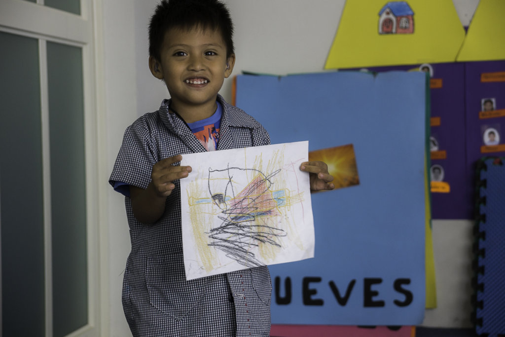 Support 45 children with hearing loss in Mexico